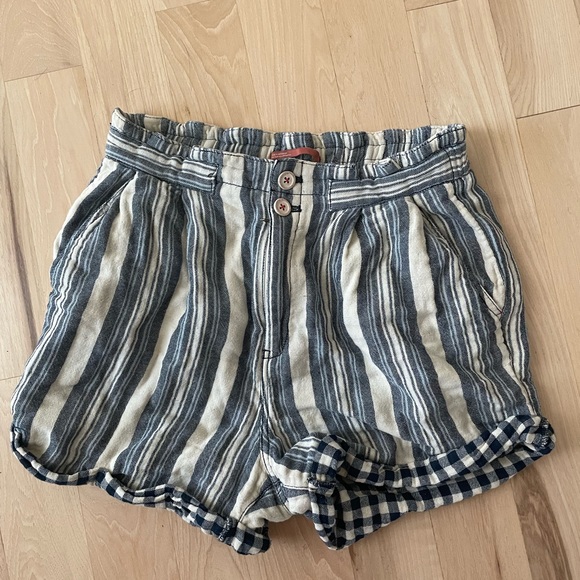 Anthropology Pilcro Everyday striped shorts - Picture 4 of 5